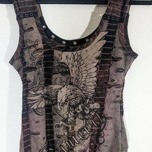 Primevil Distressed Tank Top